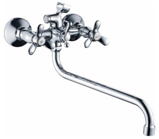 Смеситель для ванны Haiba HB2212 хром